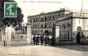 CA da- 028- Casernes artillerie et train des equipages